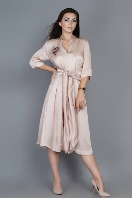 Angry Owl Knotted Dress 