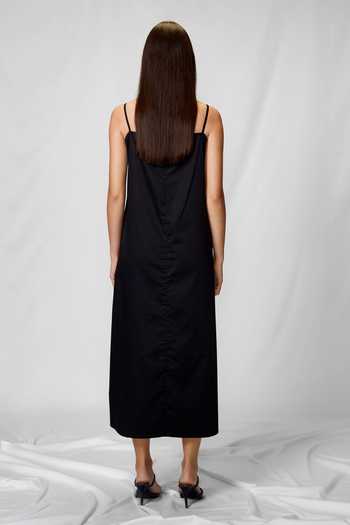 aligne black dress Mermaid | Knitted Dress in Black