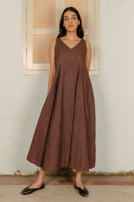 Ayaka Flared Maxi Dress 