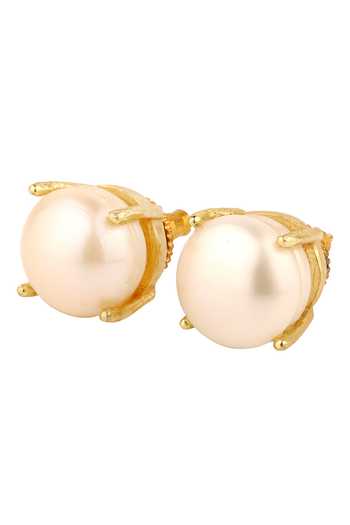 Anaash Pearl Embellished Studs 