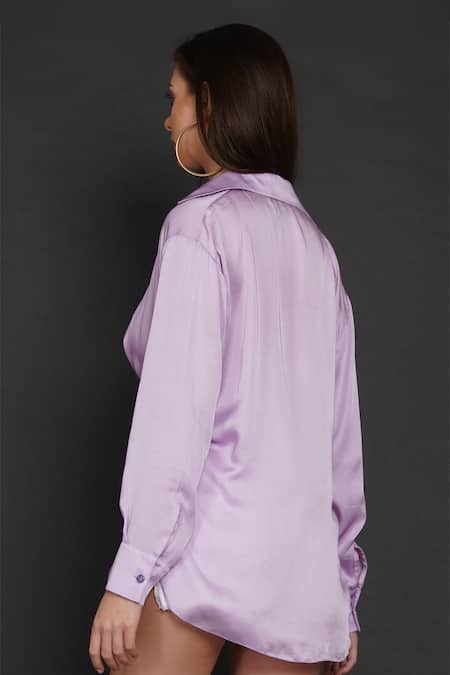 Angry Owl Side Pleated Shirt 