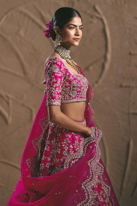 Anushree reddy 2024 bridal lehenga