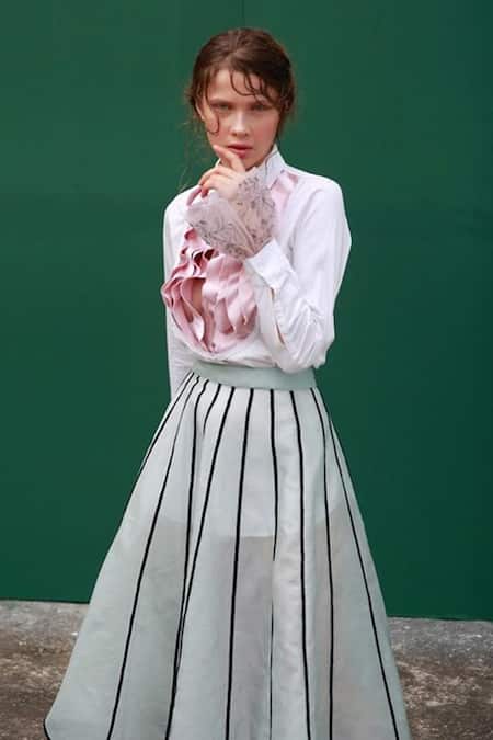 Archana Rao Ruffle Shirt 