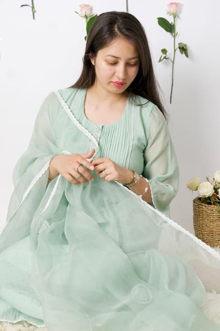 Anushka Repswal - Sewing Love Chanderi Kurta Set 