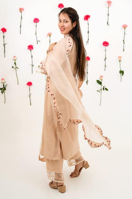 Anushka Repswal - Sewing Love Embroidered Kurta Set 