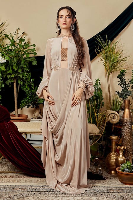 Asra Draped Gown 