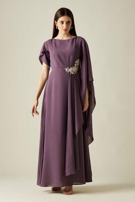 Aakaar Taylor Draped Gown 