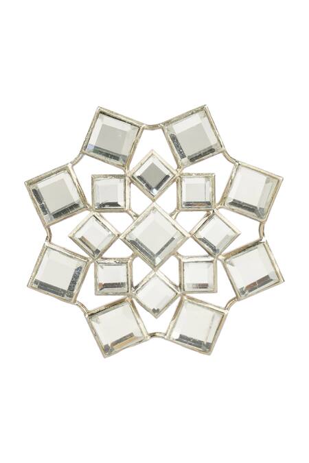 Shop_Auraa Trends_Gold Plated Diamonds, Stones Kundan Polki Studs _Online_at_Aza_Fashions