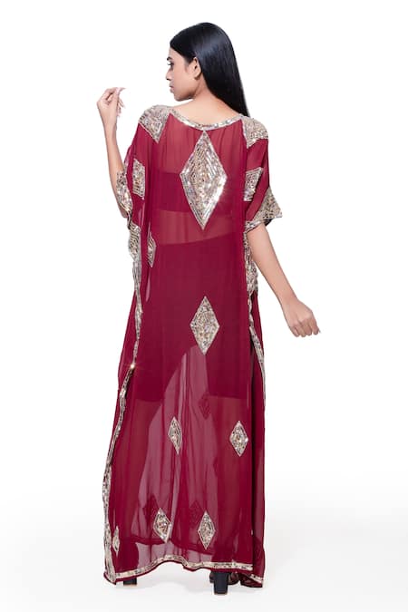 Ambrosia Sequin Embellished Kaftan 