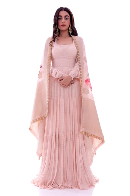 Pooja Rajpal Jaggi Embellished Anarkali Set 