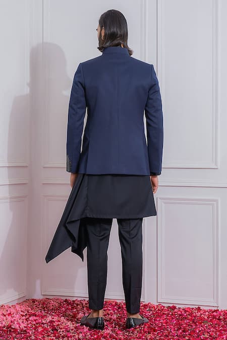 Ankit V Kapoor Suiting Embroidered Bandhgala Set 