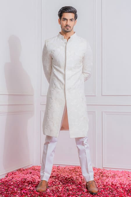 Ankit V Kapoor Georgette Embroidered Sherwani 