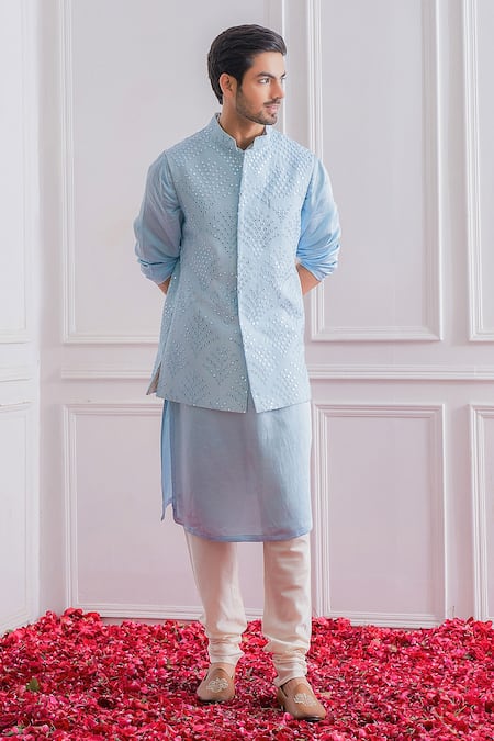 Linen clearance churidar set