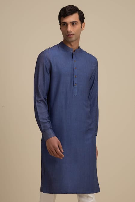 Philocaly Cotton Silk Kurta 