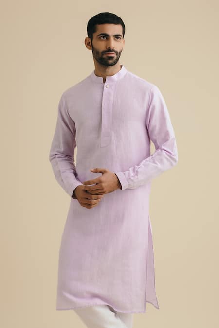 Philocaly Mandarin Collar Kurta 