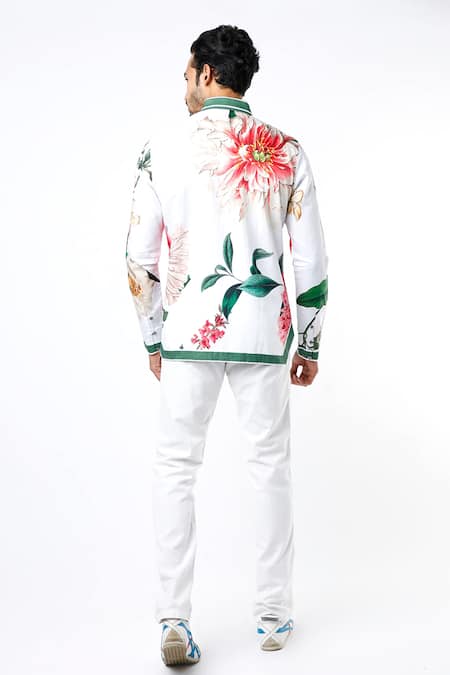 MR. Ajay Kumar Floral Digital Print Shirt 