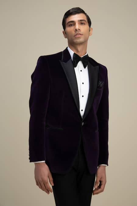 Philocaly Cotton Velvet Tuxedo 