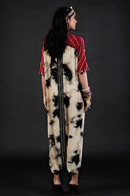 Aseem Kapoor Vayu Embroidered Kaftan Jumpsuit 