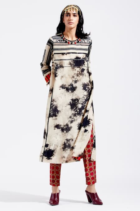 Buy Aseem Kapoor Beige Cotton Round Rudra Printed Kurta Set Online at Aza Fashions Buy_Aseem Kapoor_Beige Cotton Round Rudra Printed Kurta Set _Online_at_Aza_Fashions