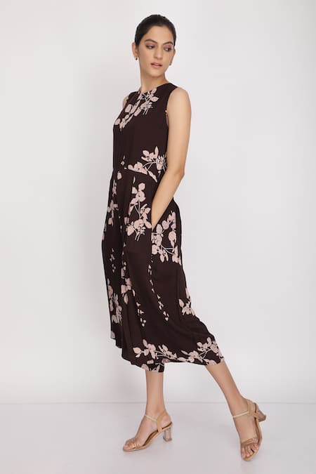 Buy Arcvsh By Pallavi Singh Purple Organza Bamberg Jacket Lapel Collar Jumpsuit Round Printed And Set Online at Aza Fashions Buy_Arcvsh By Pallavi Singh_Purple Organza Bamberg Jacket Lapel Collar Jumpsuit Round Printed And Set _Online_at_Aza_Fashions