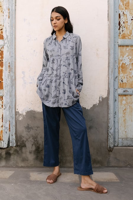Madame Women Mid-Rise Pure Cotton Trousers Price in India, Full  Specifications & Offers | DTashion.com