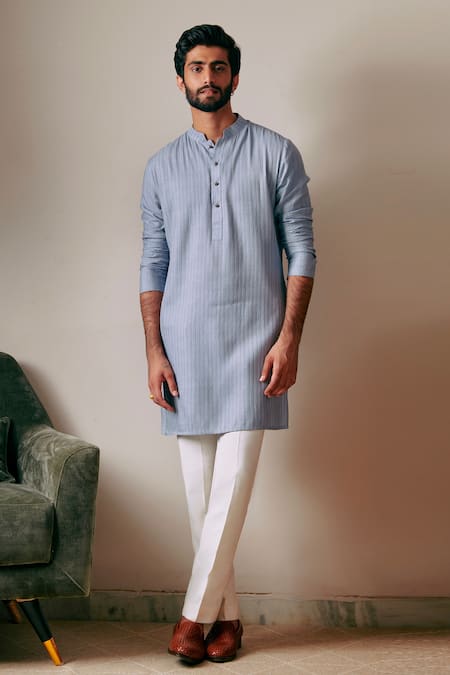 Philocaly Vayu Cotton Silk Kurta 