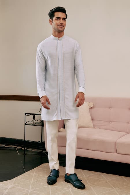 Philocaly Gagan Cotton Silk Kurta 