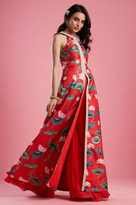 Aayushi Maniar Printed Kurta & Palazzo Set 