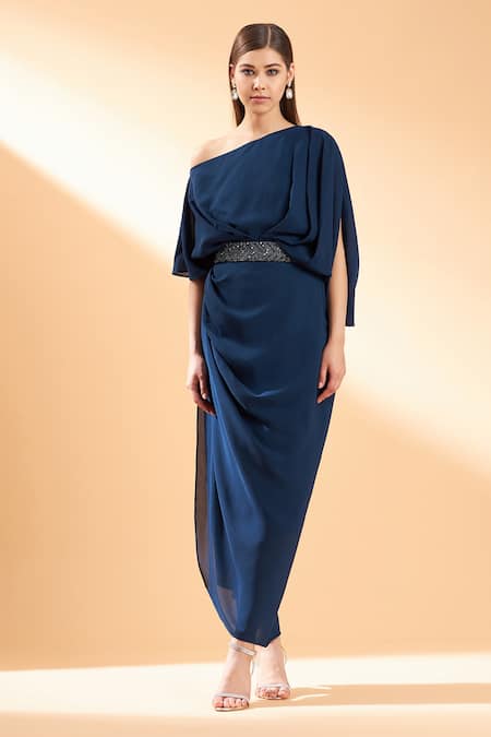 Aakaar One Shoulder Gown 