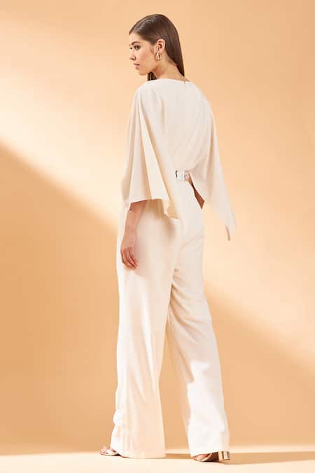 Aakaar Flared Sleeves Jumpsuit For Kids