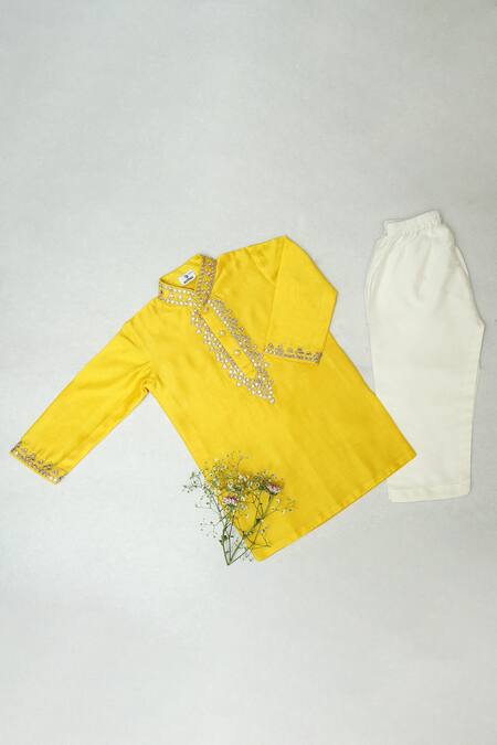 Mockingbird Mirror Work Kurta Set 