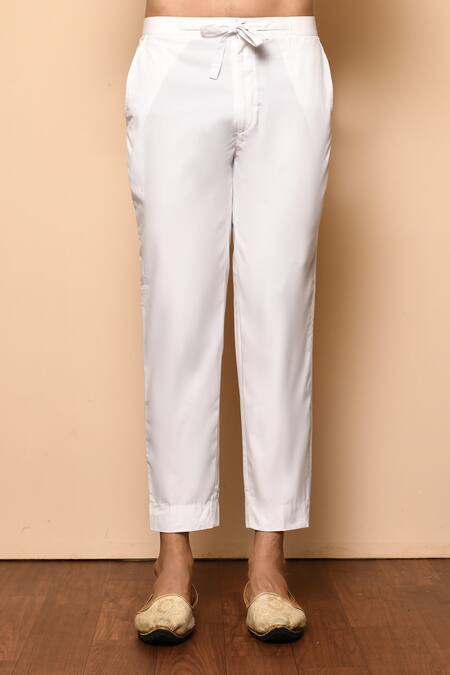 Arihant Rai Sinha Blue Rayon, Cotton Zari Ganpati Placement Embroidered Kurta Set at Aza Fashions Arihant Rai Sinha_Blue Rayon, Cotton Zari Ganpati Placement Embroidered Kurta Set _at_Aza_Fashions