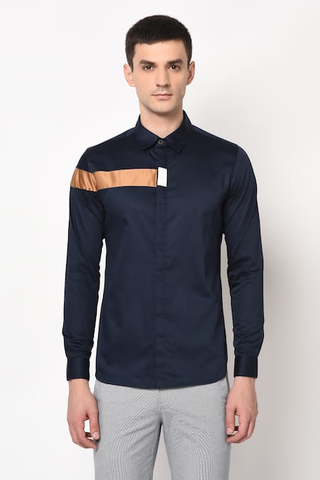 Lacquer Embassy Cotton Slim Fit Shirt 