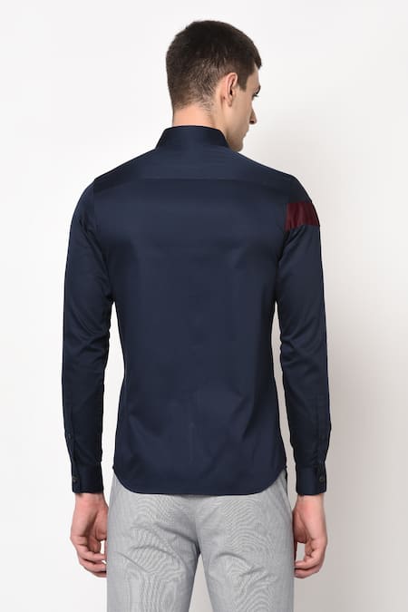 Lacquer Embassy Cotton Slim Fit Shirt 