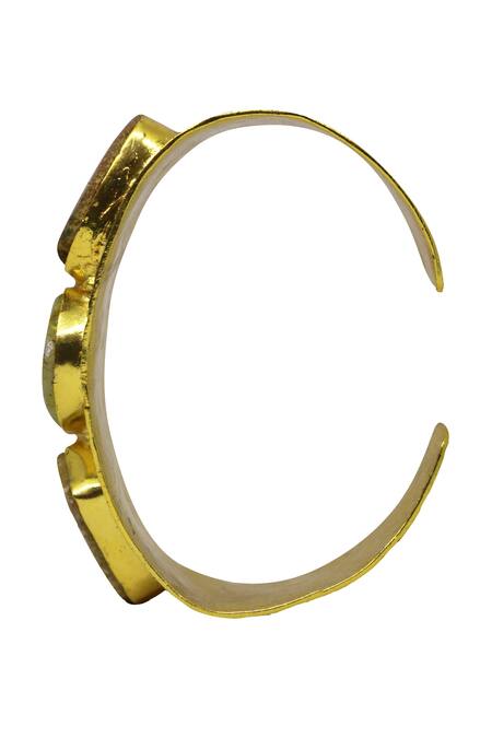 Arnimaa_Multi Color Stone Embellished Bracelet _at_Aza_Fashions