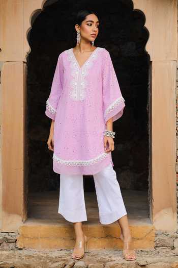 Cotton Bell Bottoms Online | Aza Fashions