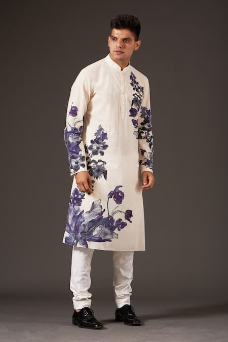 Balance by Rohit Bal Floral Print Kurta Set 