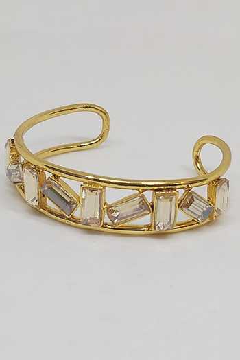 Bblingg_Gold Plated Crystals Bracelet _Online_at_Aza_Fashions