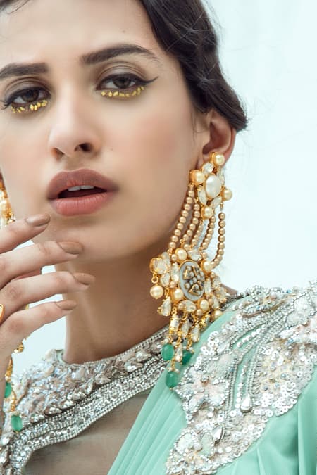 Bblingg Stone Long Earrings 