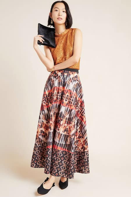 Bhanuni By Jyoti Printed Maxi Skirt 