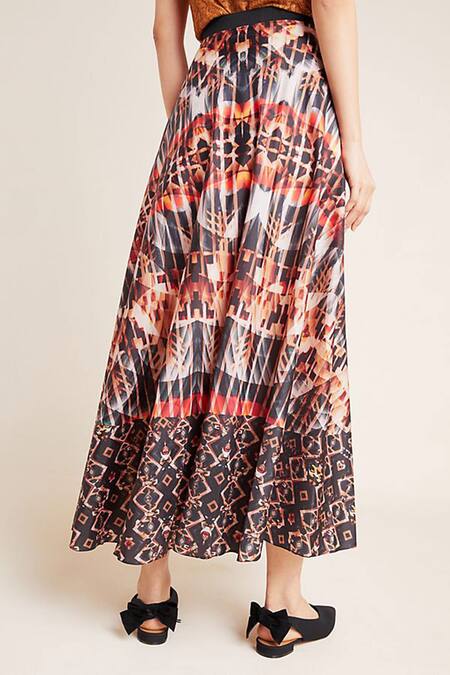 Shop Bhanuni By Jyoti Multi Color Poly Taffeta Printed Maxi Skirt Online at Aza Fashions Shop_Bhanuni By Jyoti_Multi Color Poly Taffeta Printed Maxi Skirt _Online_at_Aza_Fashions