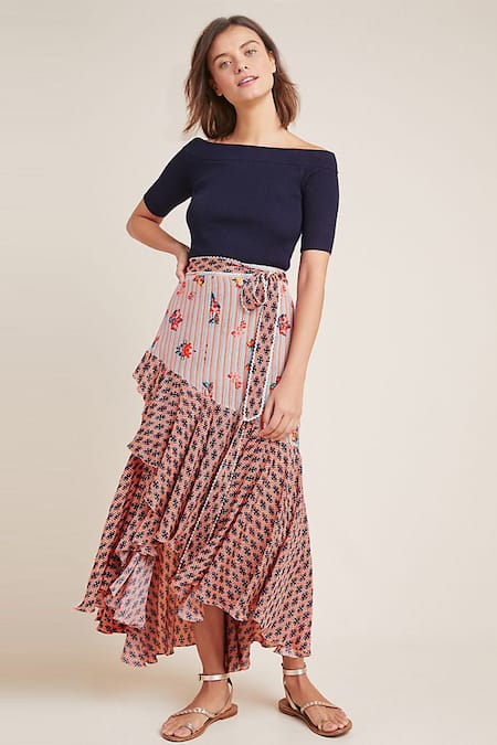 Bhanuni By Jyoti Printed Midi Skirt 