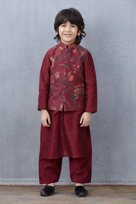 Torani Bhura Anardana Faiz Bundi & Kurta Set 