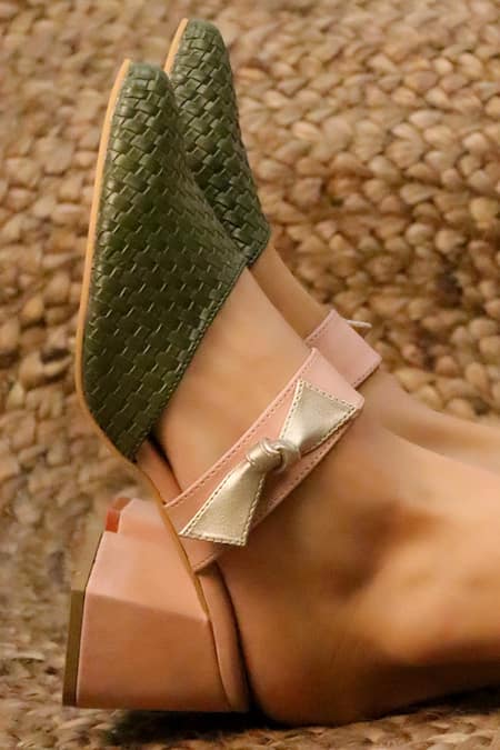 Veruschka by Payal Kothari Bermuda Colorblock Mules 