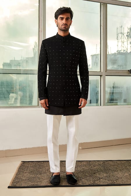 Tisa - Men Embellished Bandhgala Set 