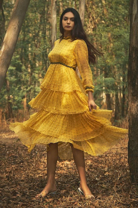 Fuchsia Tulle Sequin Sweetheart Ruffle Multi-Layer Ball Gown – Modsele