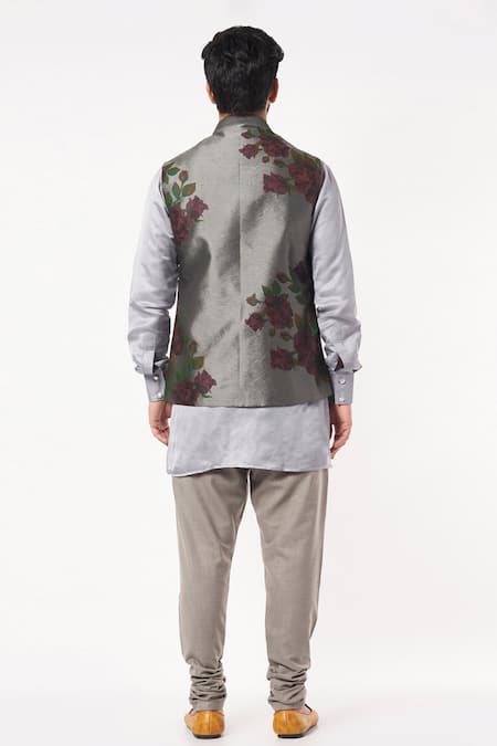 Spring Break Floral Print Bundi 