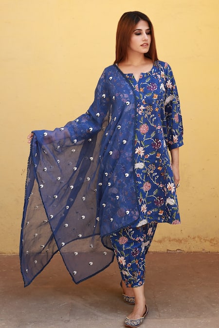 Gulabo Jaipur Floral Print Kurta Set 