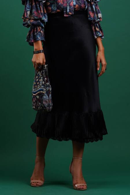 Nidhi Yasha Multi Color Viscose Tie-up Floral Print Shirt at Aza Fashions Nidhi Yasha_Multi Color Viscose Tie-up Floral Print Shirt _at_Aza_Fashions