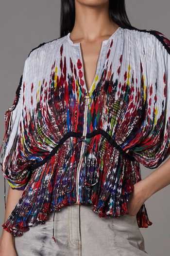 blouse kaftan chiffon